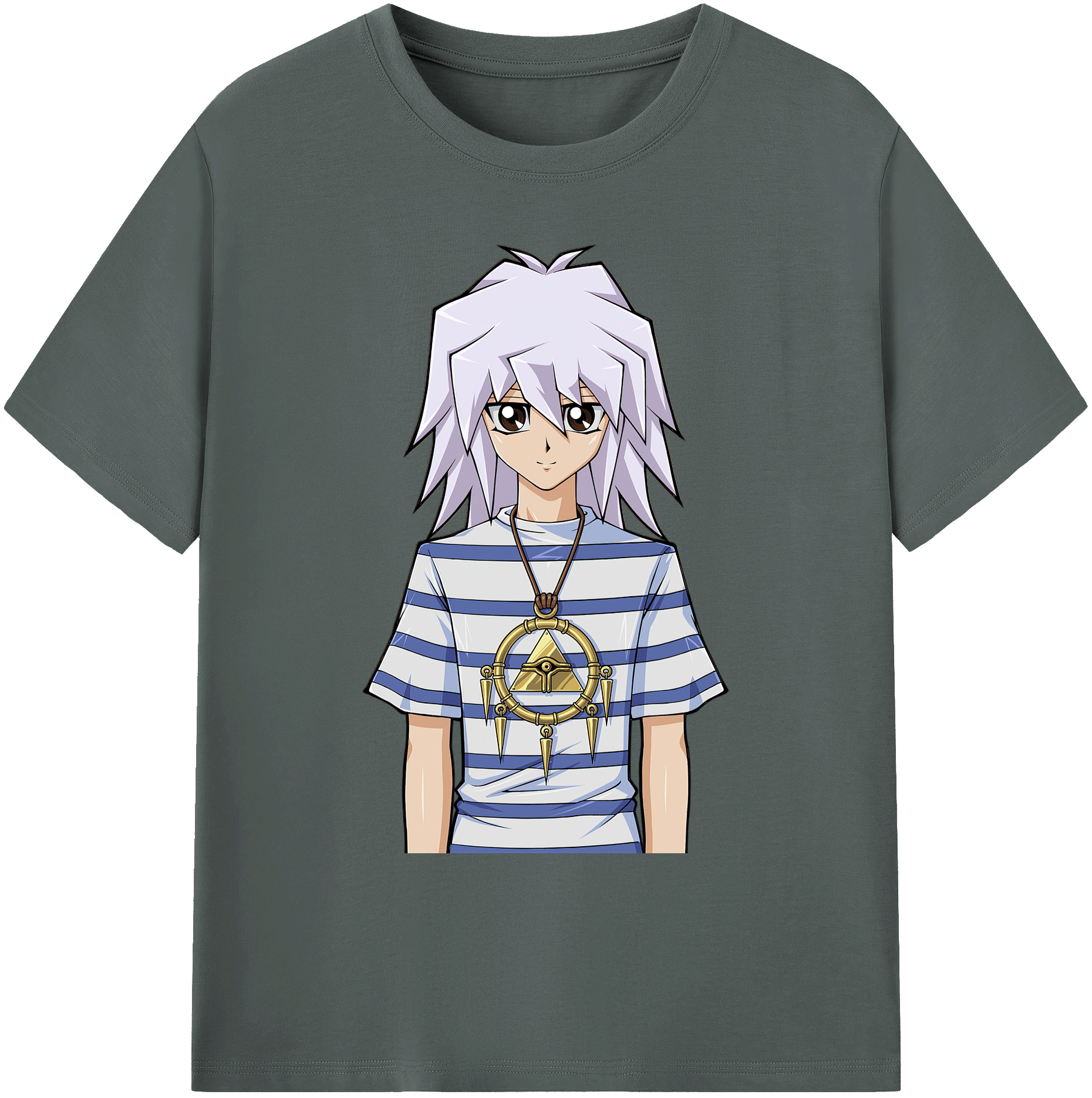 （画像用） 遊☆戯☆王 Yu-Gi-Oh! 綿100％ メンズ半袖Tシャツ｜肌触りやわらか＆通気性